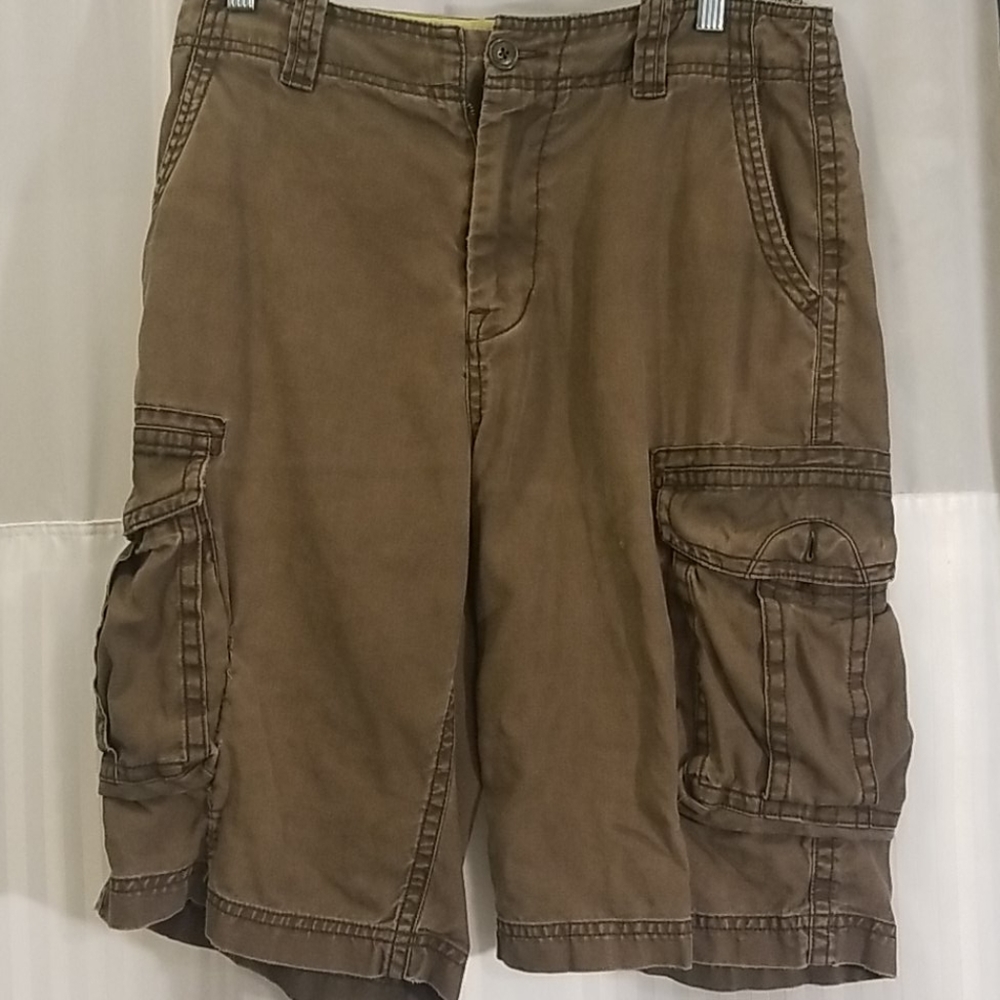 Arizona Jean Co. Mens Brown Cargo Shorts 30